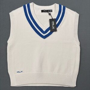 RLX Cotton-Blend Cricket / Golf Sweater Vest